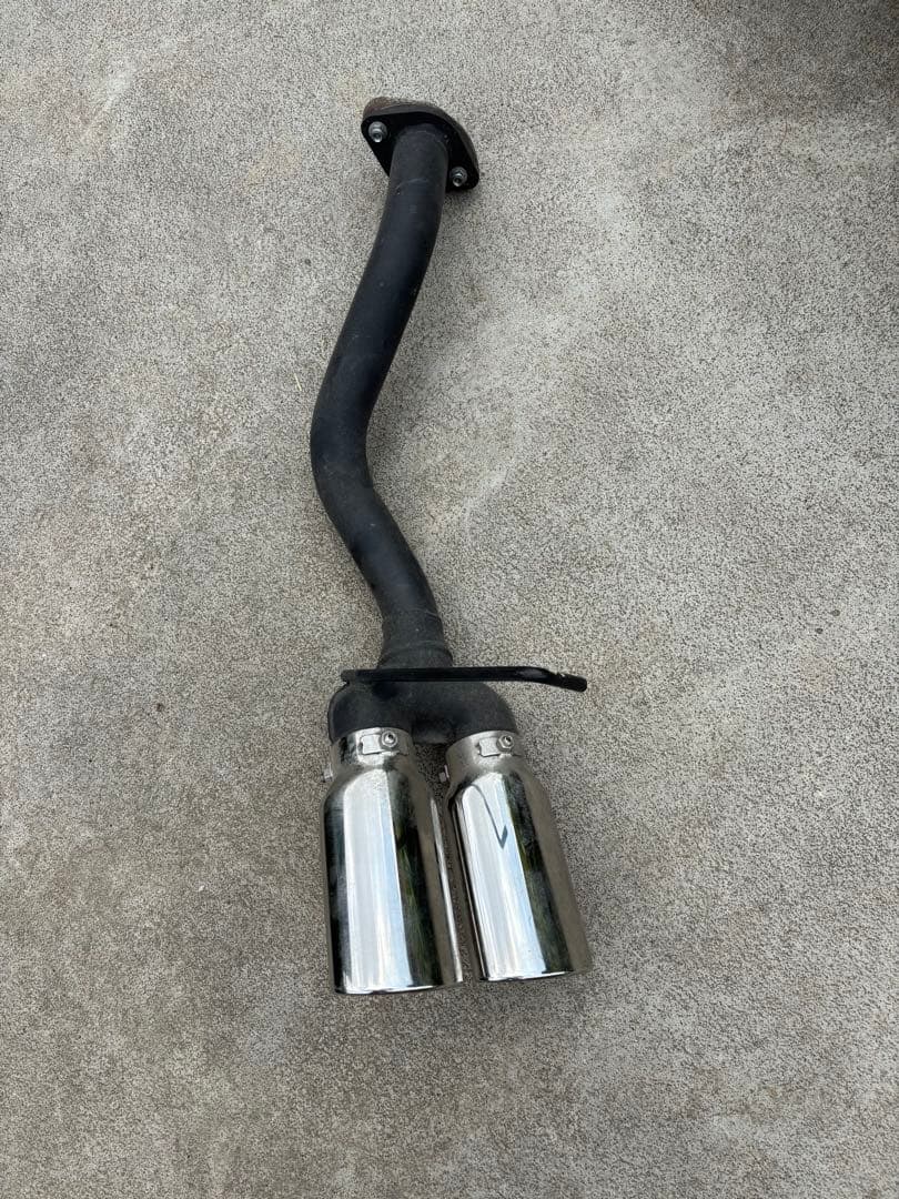 エッセ　スチールマフラー　リアピース