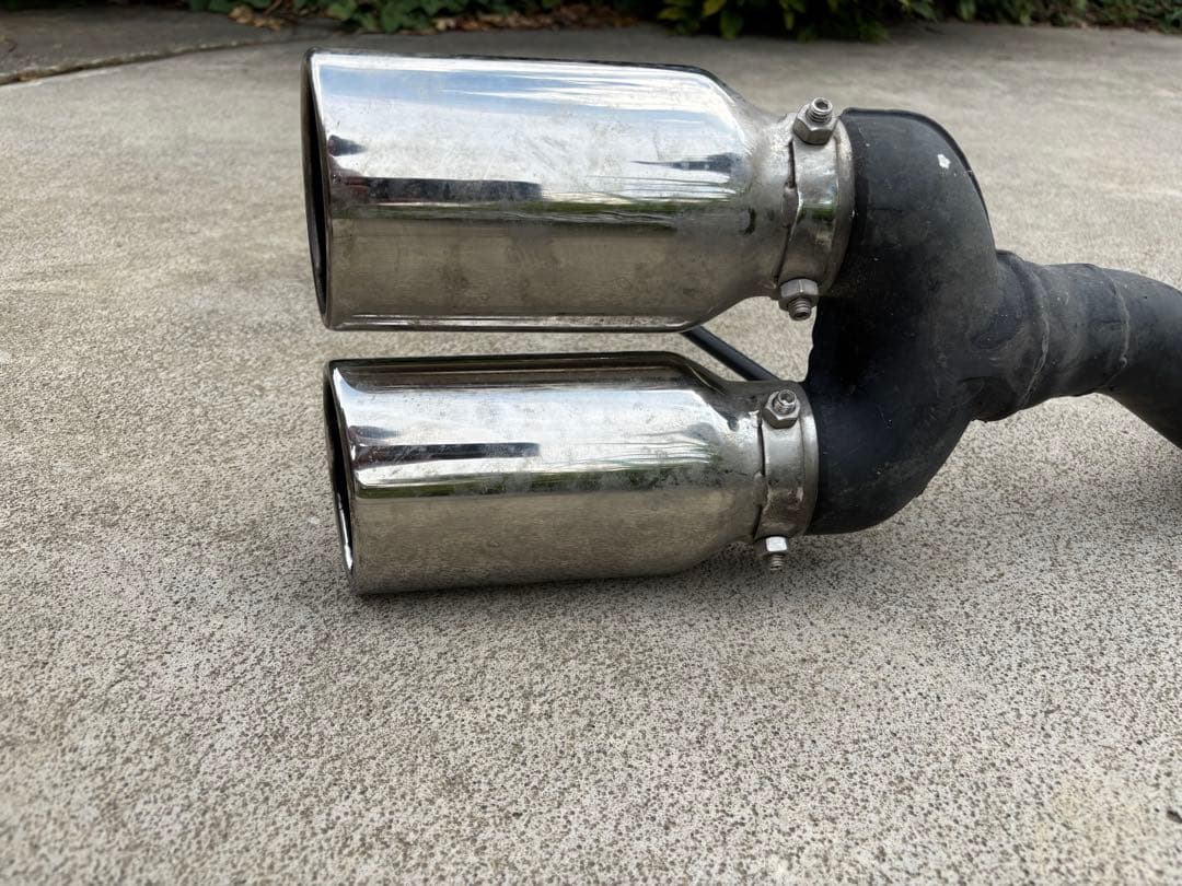 エッセ　スチールマフラー　リアピース