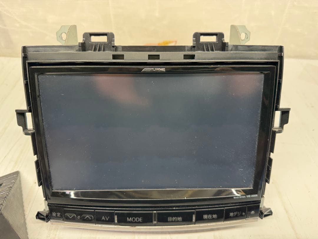 20系ヴェルファイア ALPINE VIE-X009 地図SDカード読み込み不良