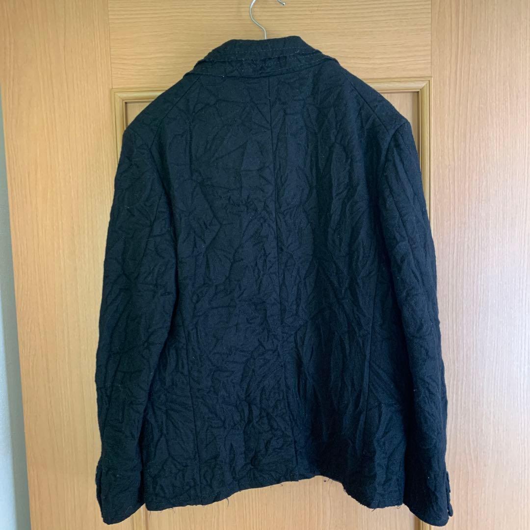 トリココムデギャルソン　シワ加工再構築ジャケット　ヴィンテージ　テーラード