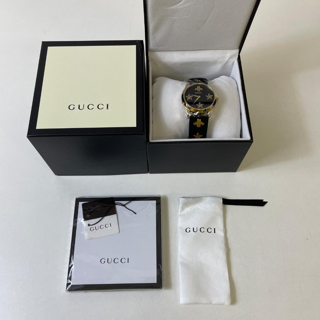 【美品】GUCCI グッチ Gタイムレス 38ミリ クォーツ 腕時計