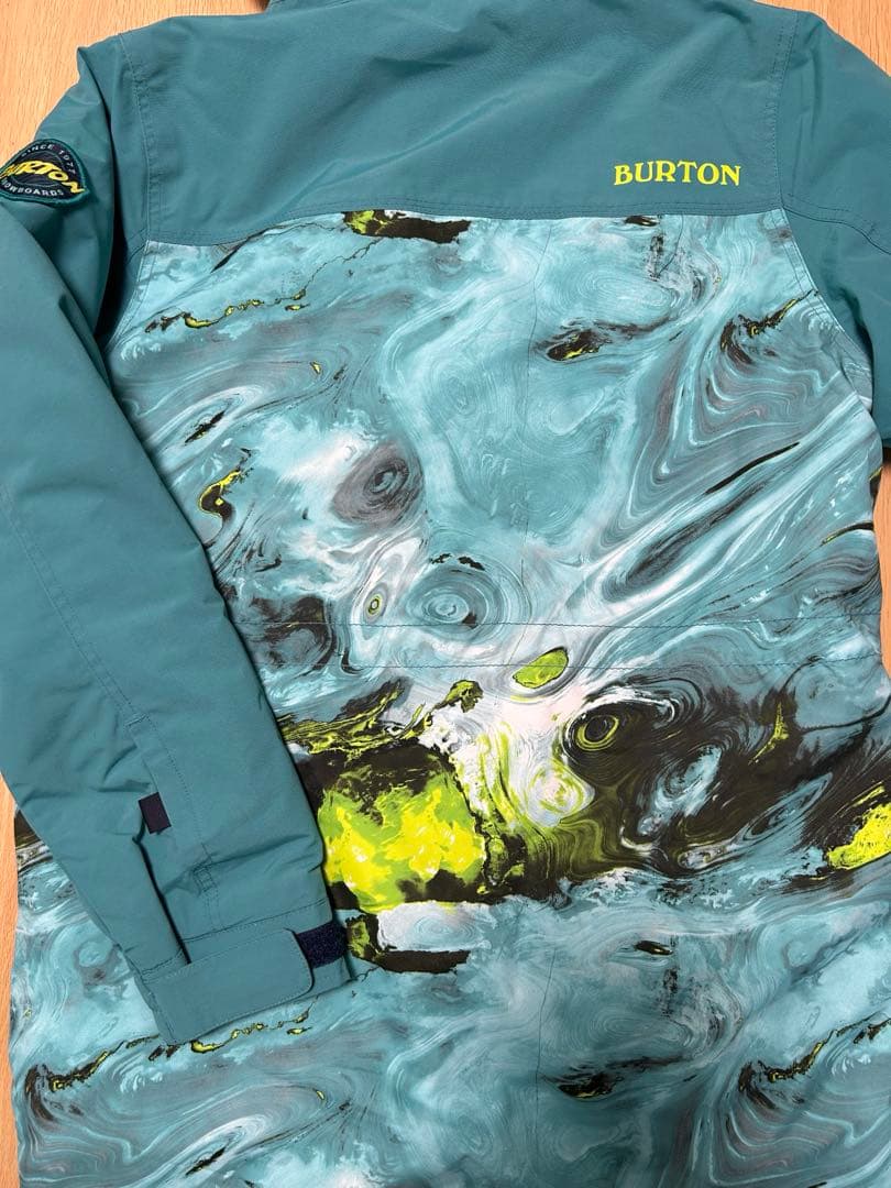 BURTON バートンスノボウェア　kids XL ピーコックグリーン