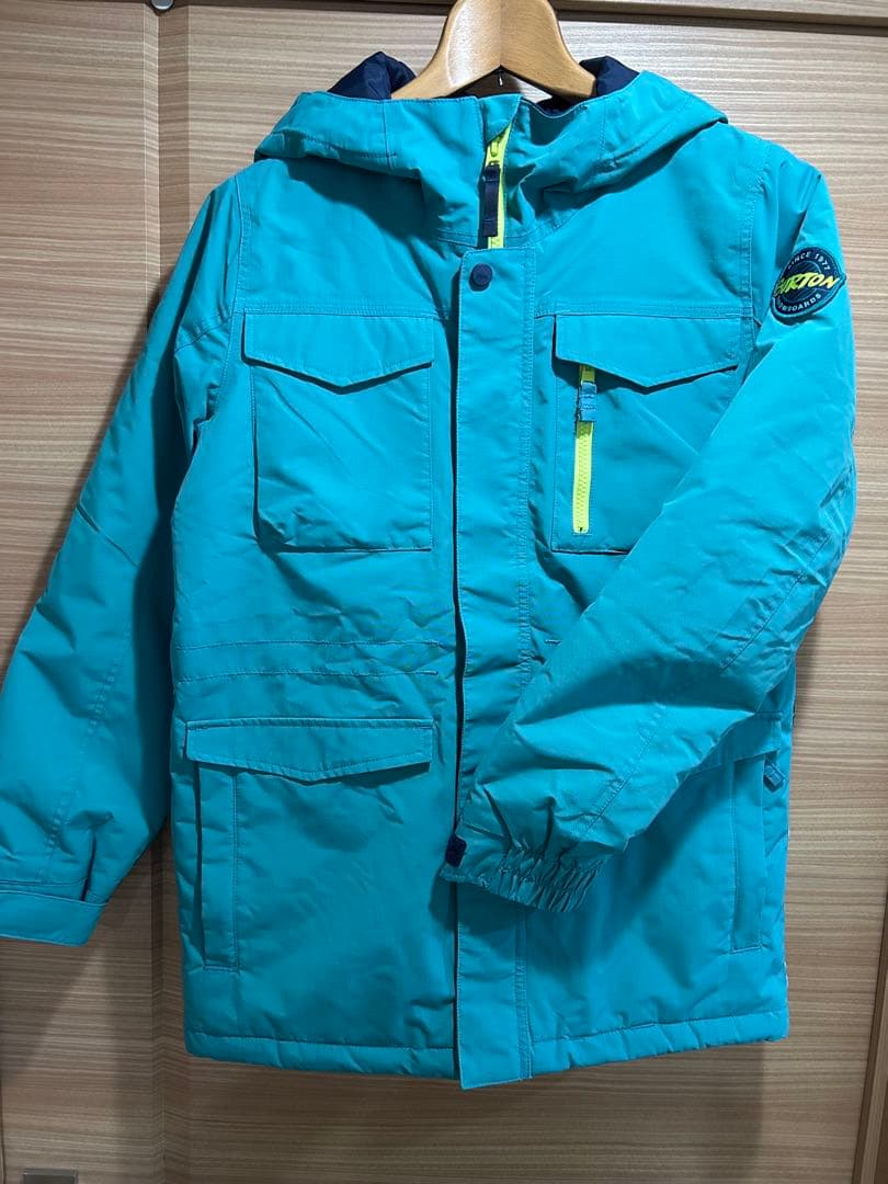 BURTON バートンスノボウェア　kids XL ピーコックグリーン