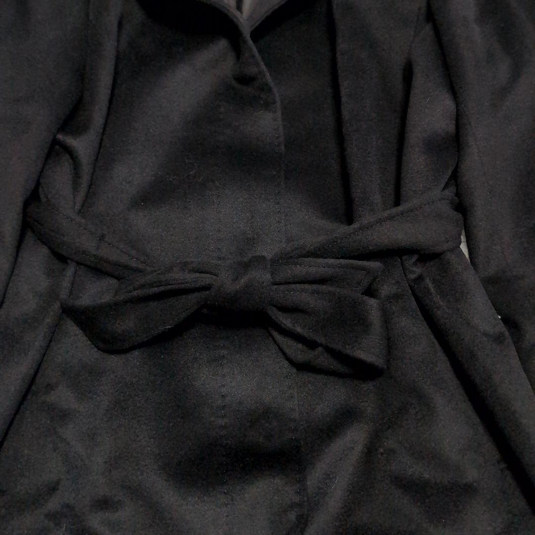 未使用級✨️ 23区 24AW ウールカシミヤビーバー スタンドカラー コート