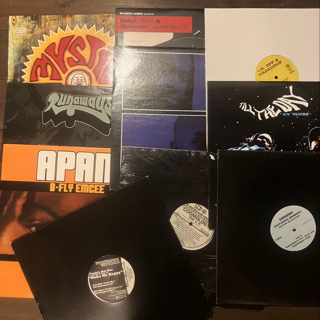 90s〜hiphop DJ spina関連レコード ２０枚まとめ売り