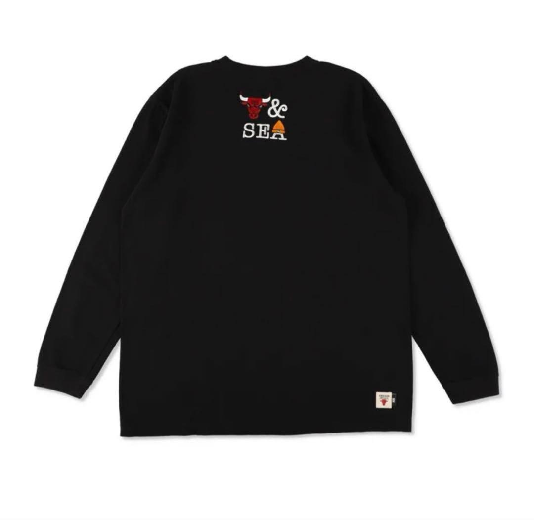 トップス WINDANDSEA x PARAPPA x Bulls L/STeeBlack
