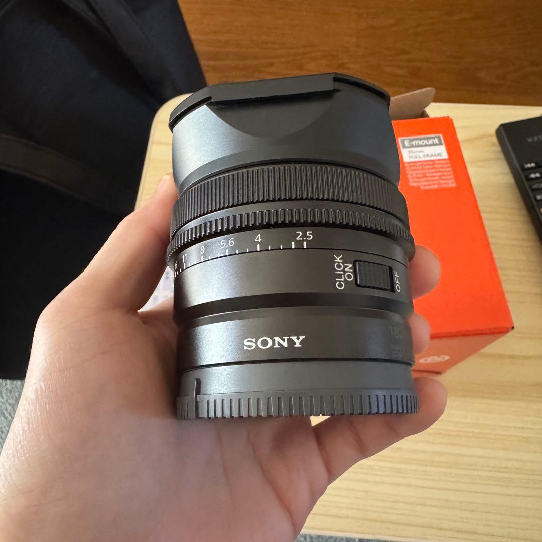 SONY SEL50F25G FE 50mm F2.5 G フィルター付き
