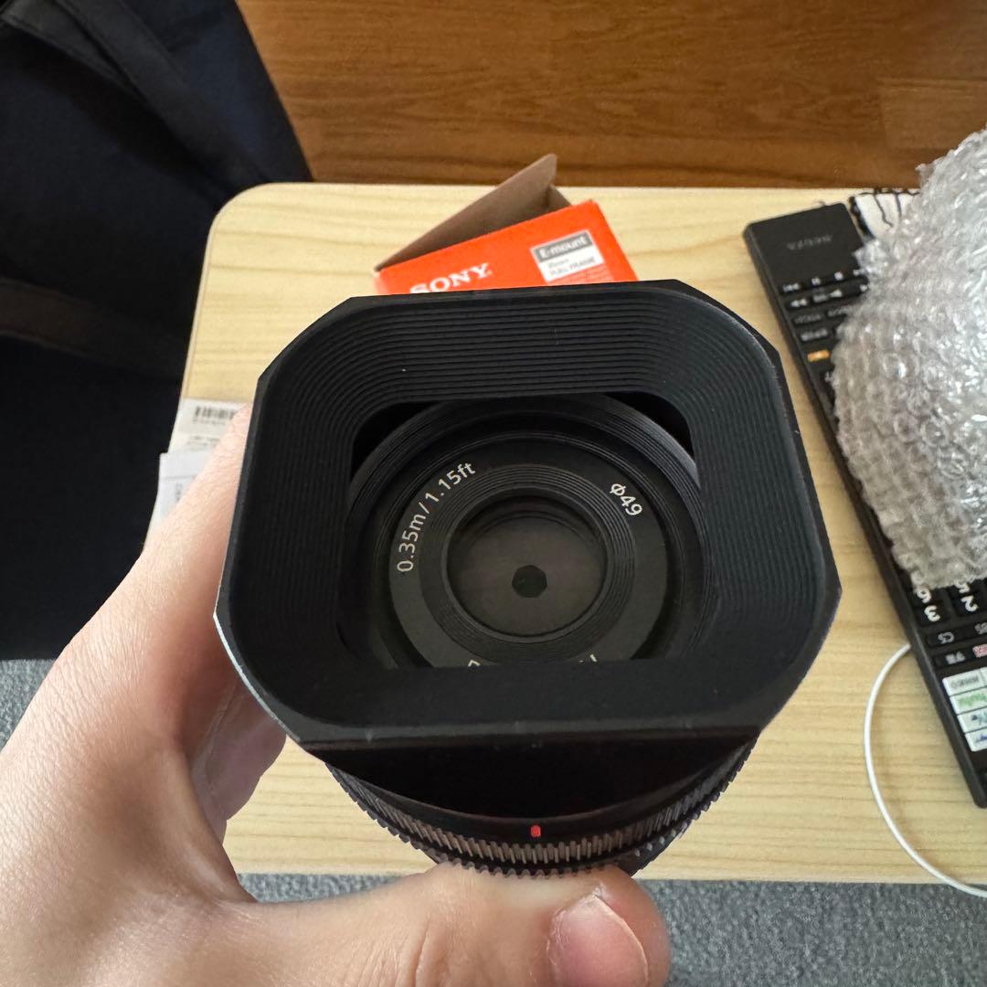 SONY SEL50F25G FE 50mm F2.5 G フィルター付き