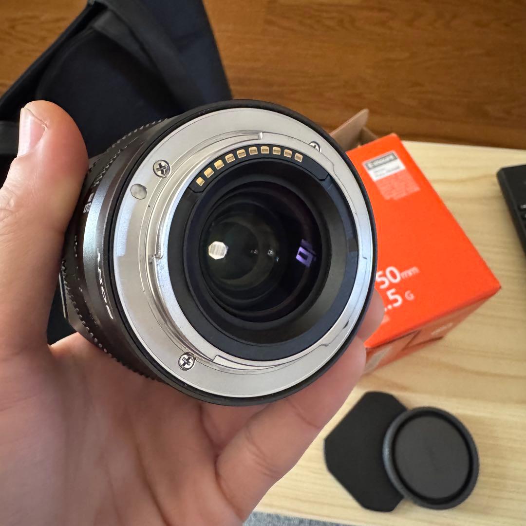 SONY SEL50F25G FE 50mm F2.5 G フィルター付き