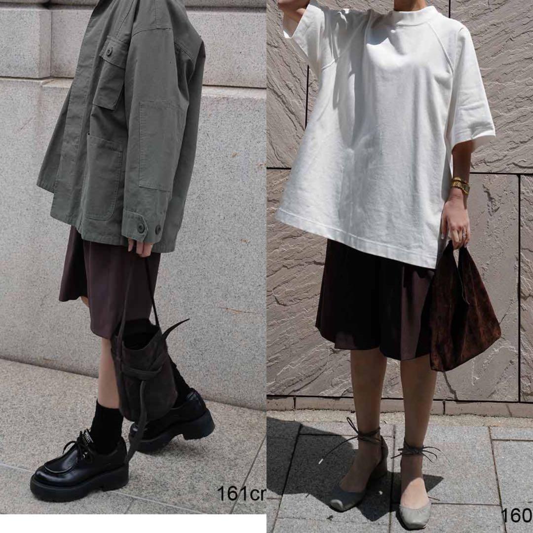 MACHATT 25SS タックハーフパンツ ブラウン38