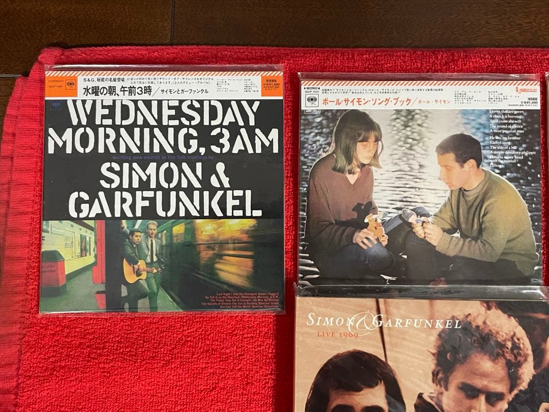【未使用品】サイモン&ガーファンクル 紙ジャケ・コレクション 10枚セット