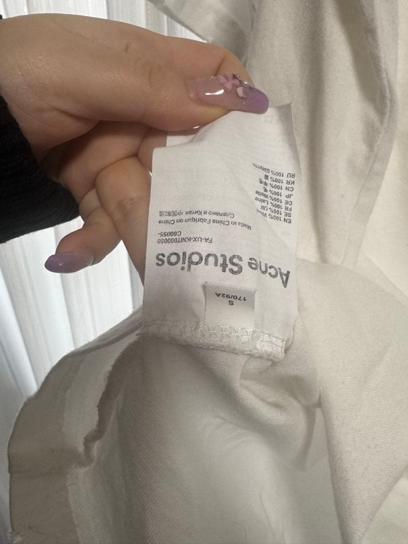 Acne Studios 1996 ホワイト Tシャツ