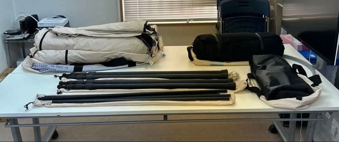 YOKA CABIN フルセット ポール式キャンプテント