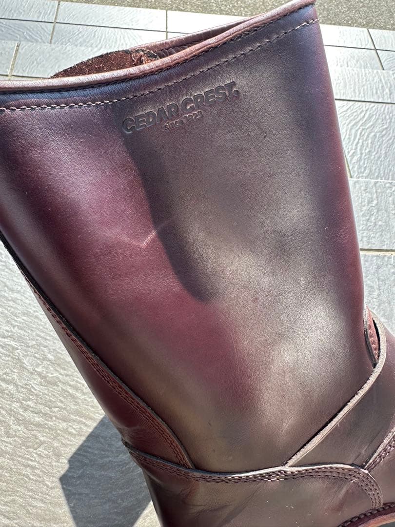 【ヴィンテージ】ブラウンレザーワークブーツ