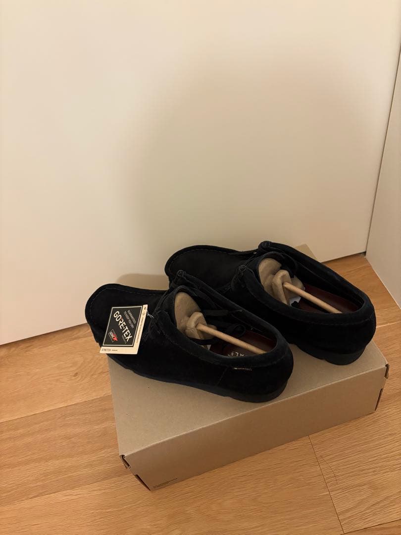 CLARKS Wallabee GTX（ブラックスエード）