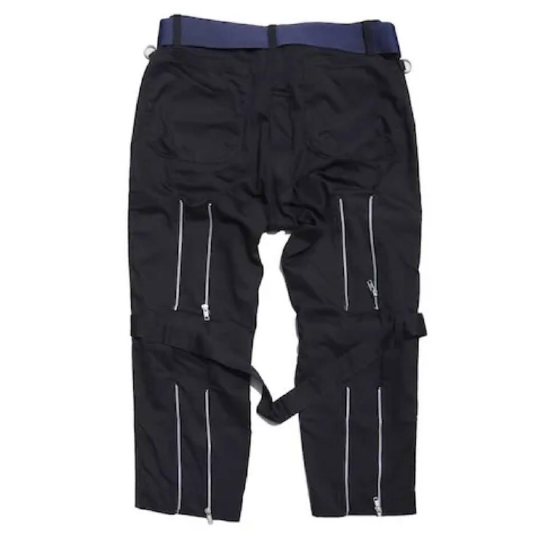 PEEL&LIFT 黒 L bondage trousers modern