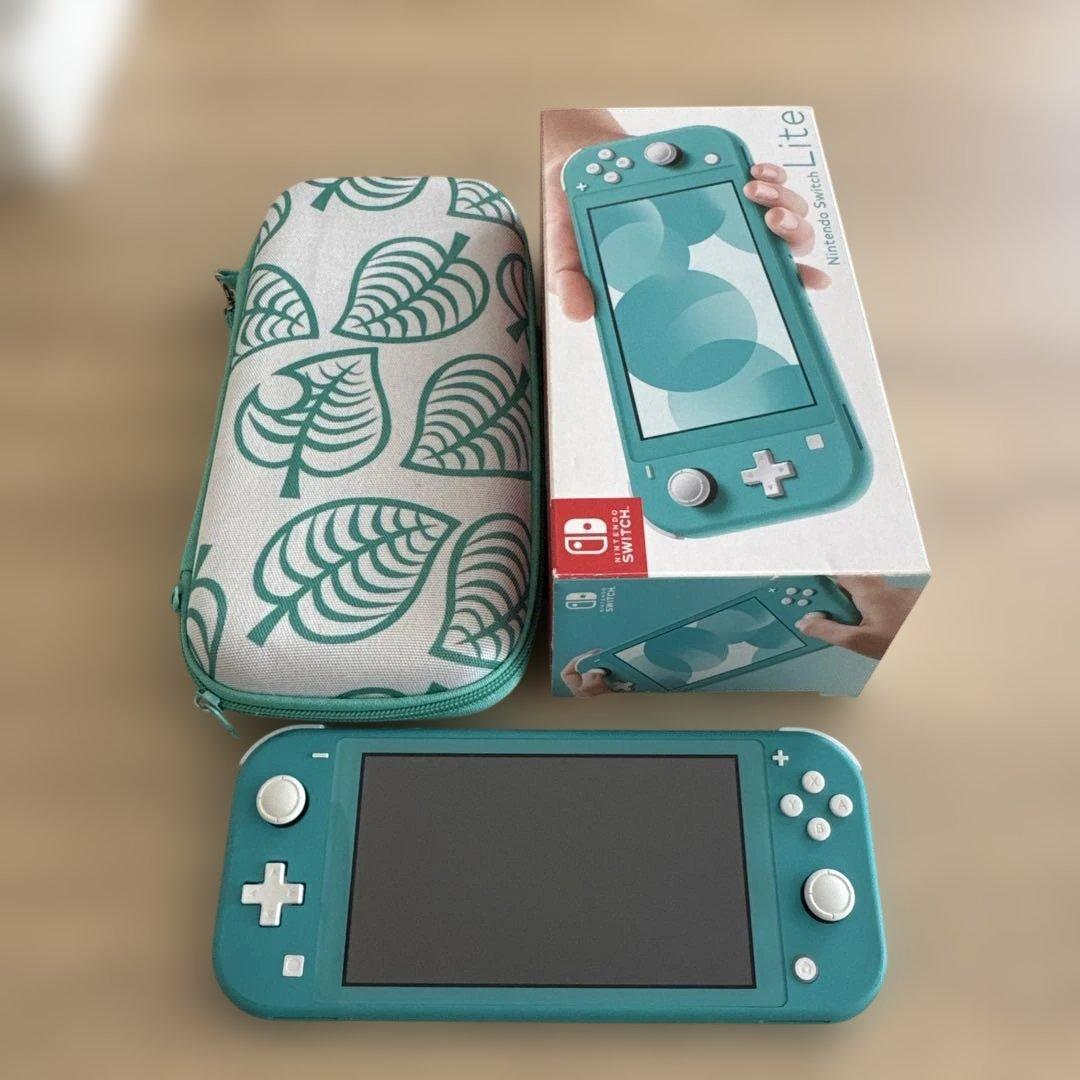 【美品完品】Nintendo Switch Lite 本体　ターコイズ