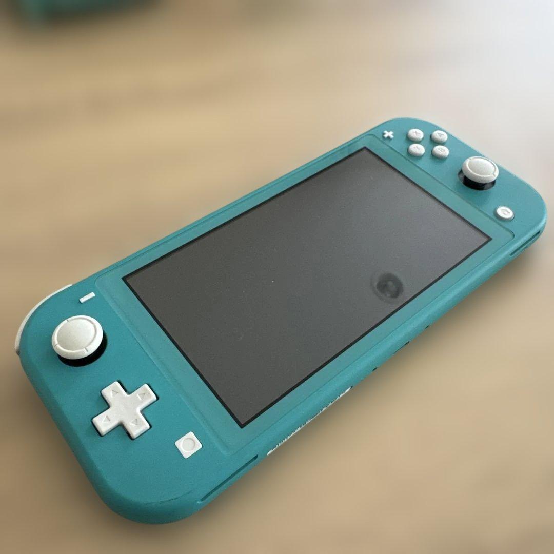 【美品完品】Nintendo Switch Lite 本体　ターコイズ