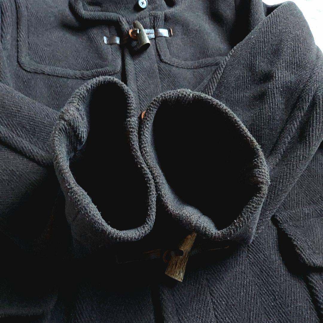 [美品]エーボンハウス　バロムブローサ　ダッフルコート　ヘリンボーン　ブラウン