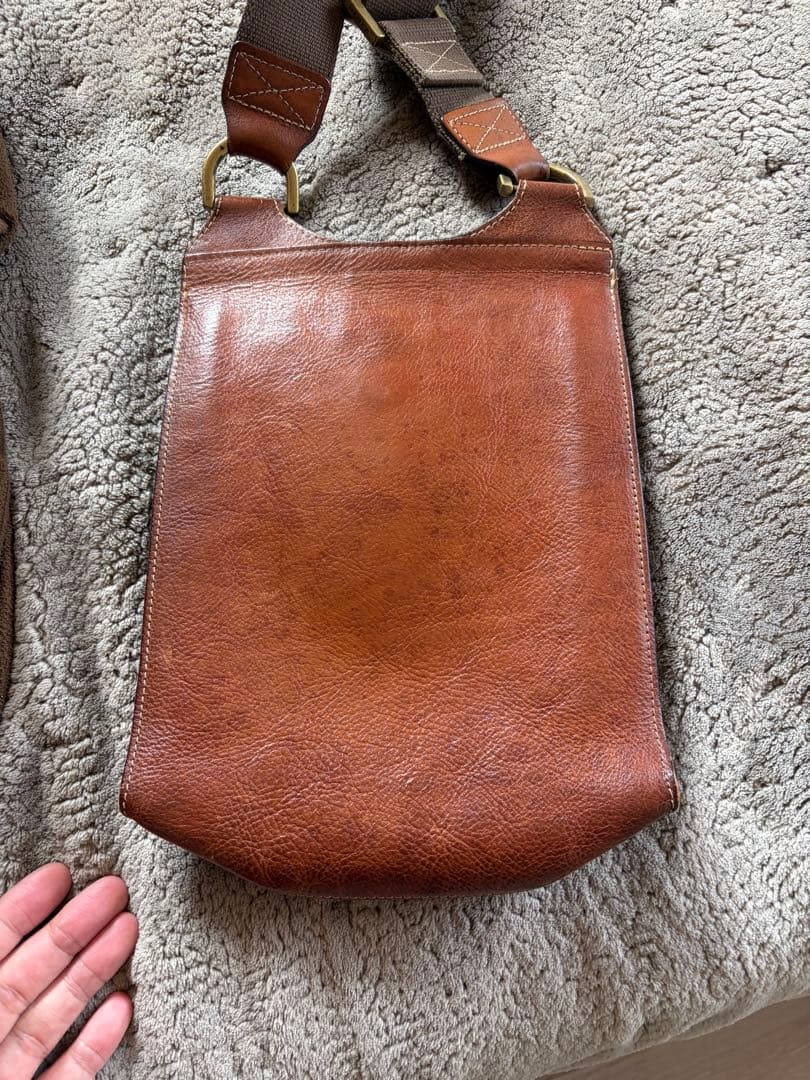 【希少✨】マルベリー アントニー フラップ ショルダーバッグ ターンロック 茶