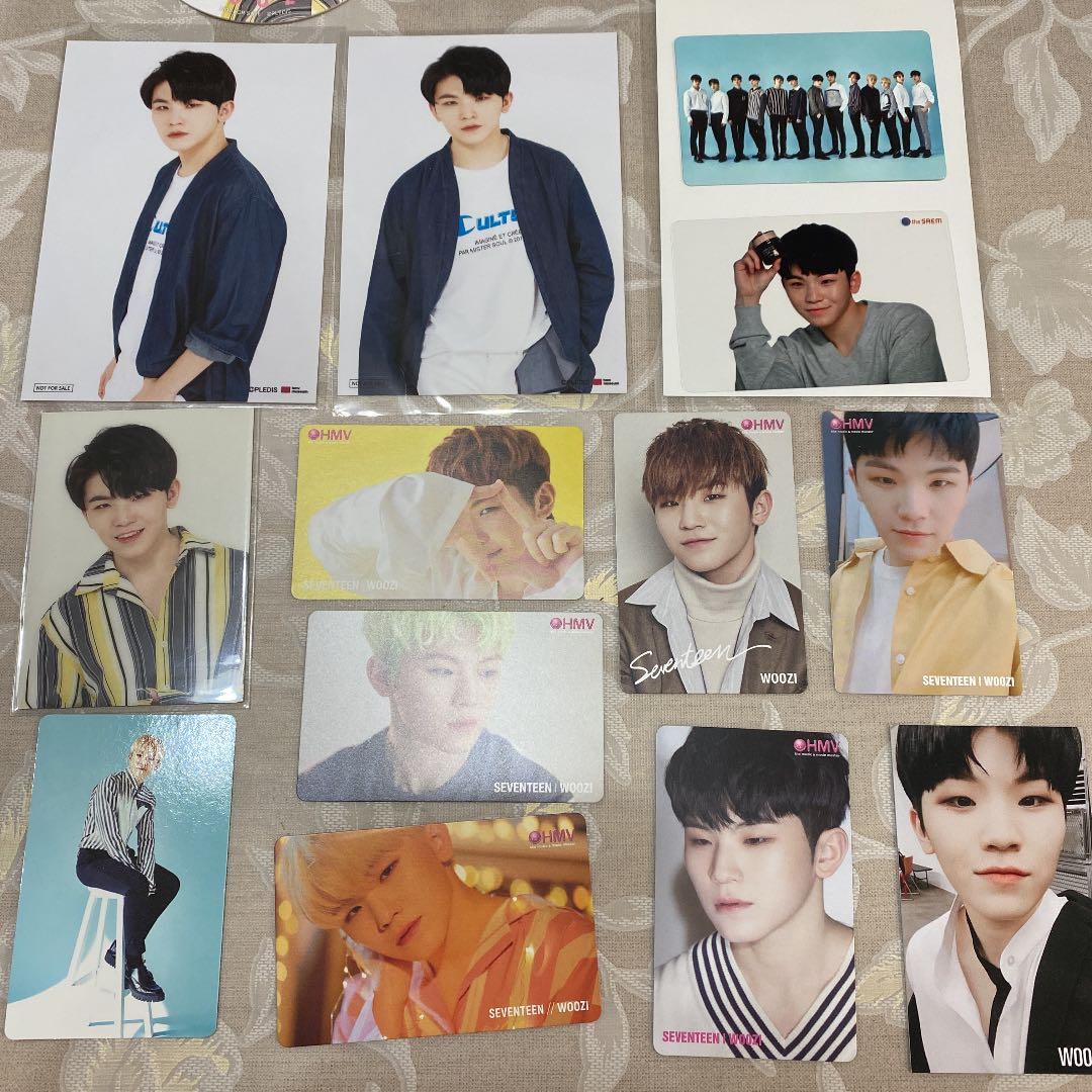 seventeen ウジ　トレカ　セット