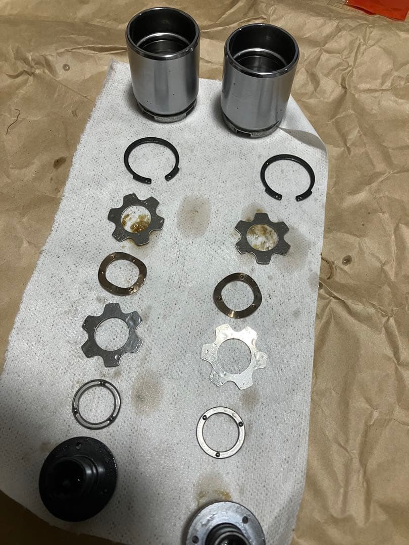 シルビア S15 リアブレーキキャリパー OH済