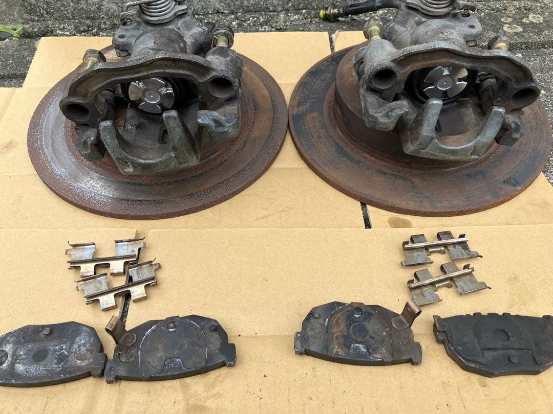 シルビア S15 リアブレーキキャリパー OH済