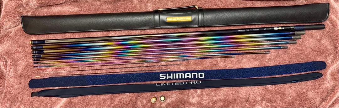 タ*ム様 SHIMANO LIMITED PRO VS90NF鮎竿 ケース付き