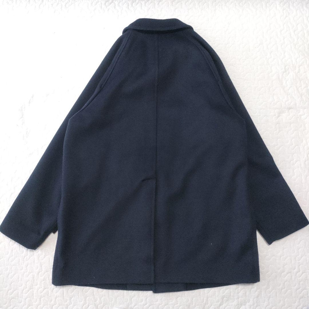 美品✨マッキントッシュフィロソフィー　カシミヤタッチメルトンオーバーコート