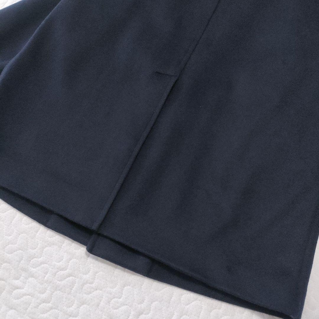 美品✨マッキントッシュフィロソフィー　カシミヤタッチメルトンオーバーコート