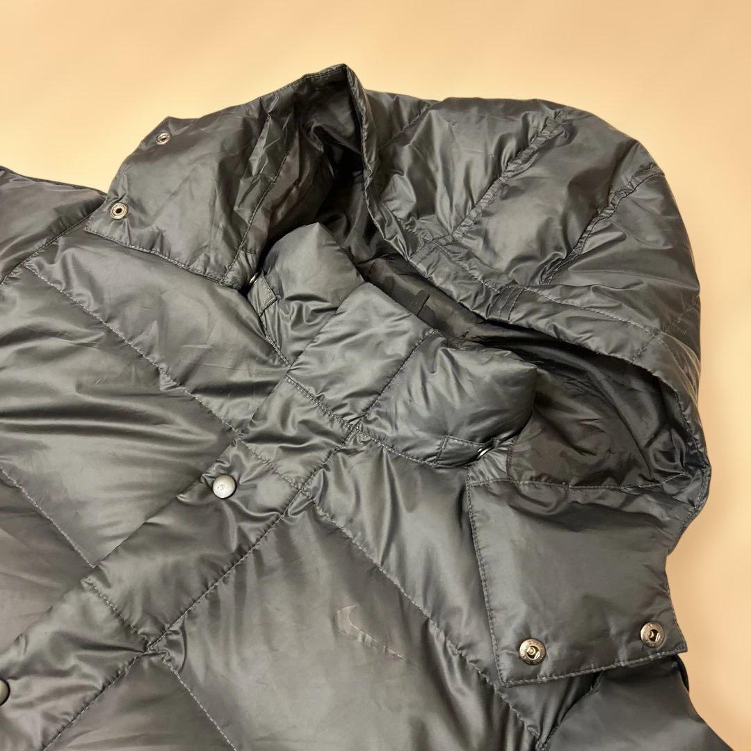 Nike Ｌ　メンズ　ブラックベンチコート ダウン