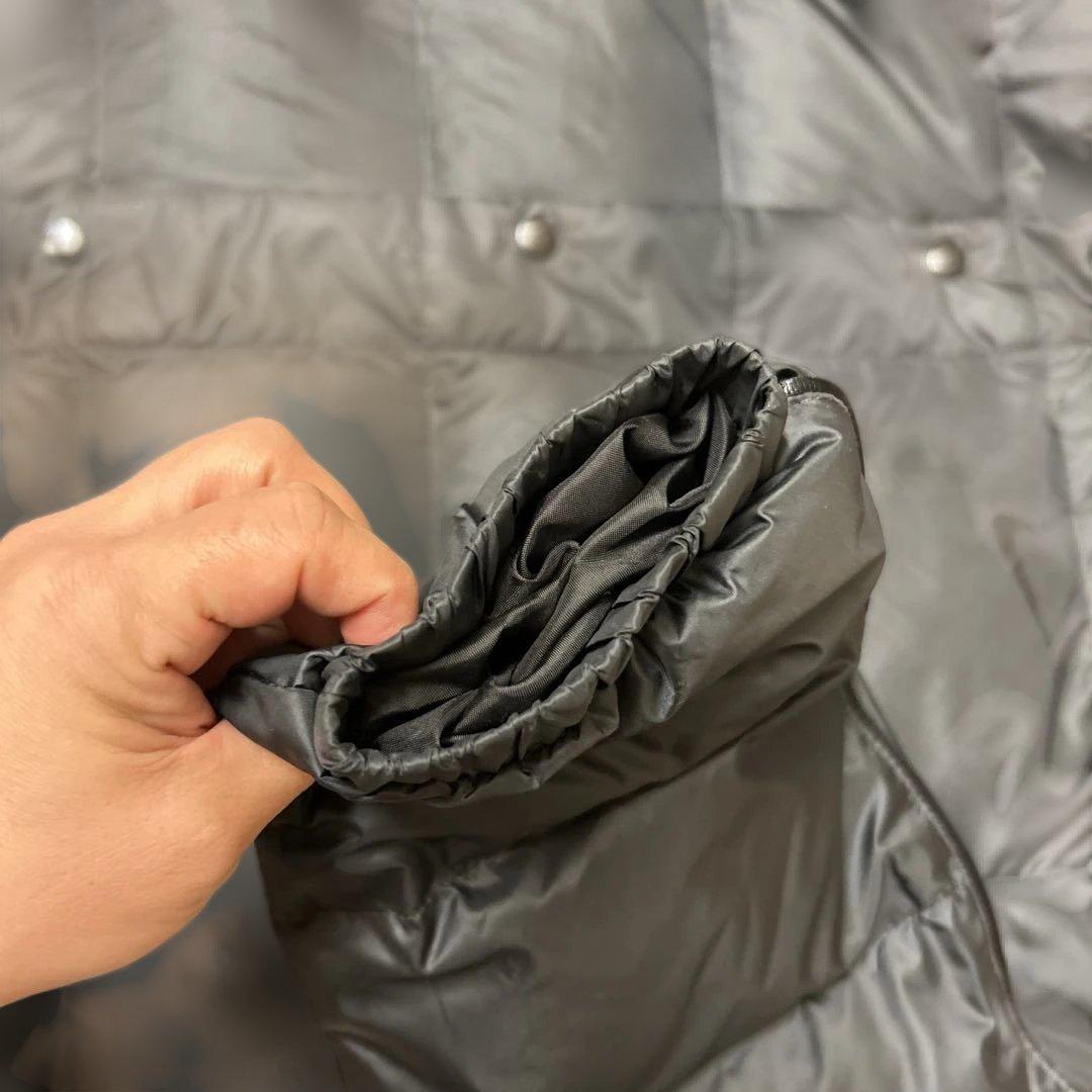 Nike Ｌ　メンズ　ブラックベンチコート ダウン