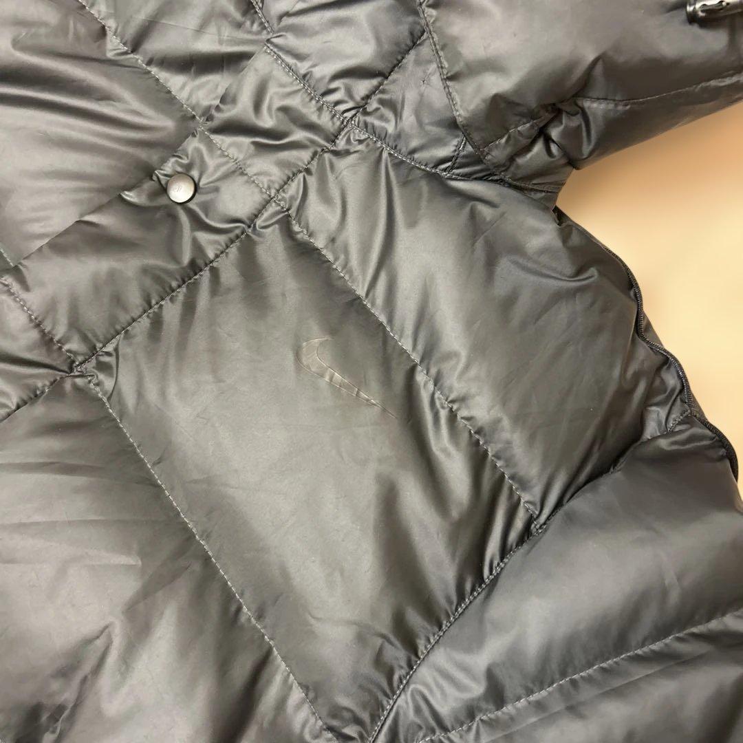 Nike Ｌ　メンズ　ブラックベンチコート ダウン