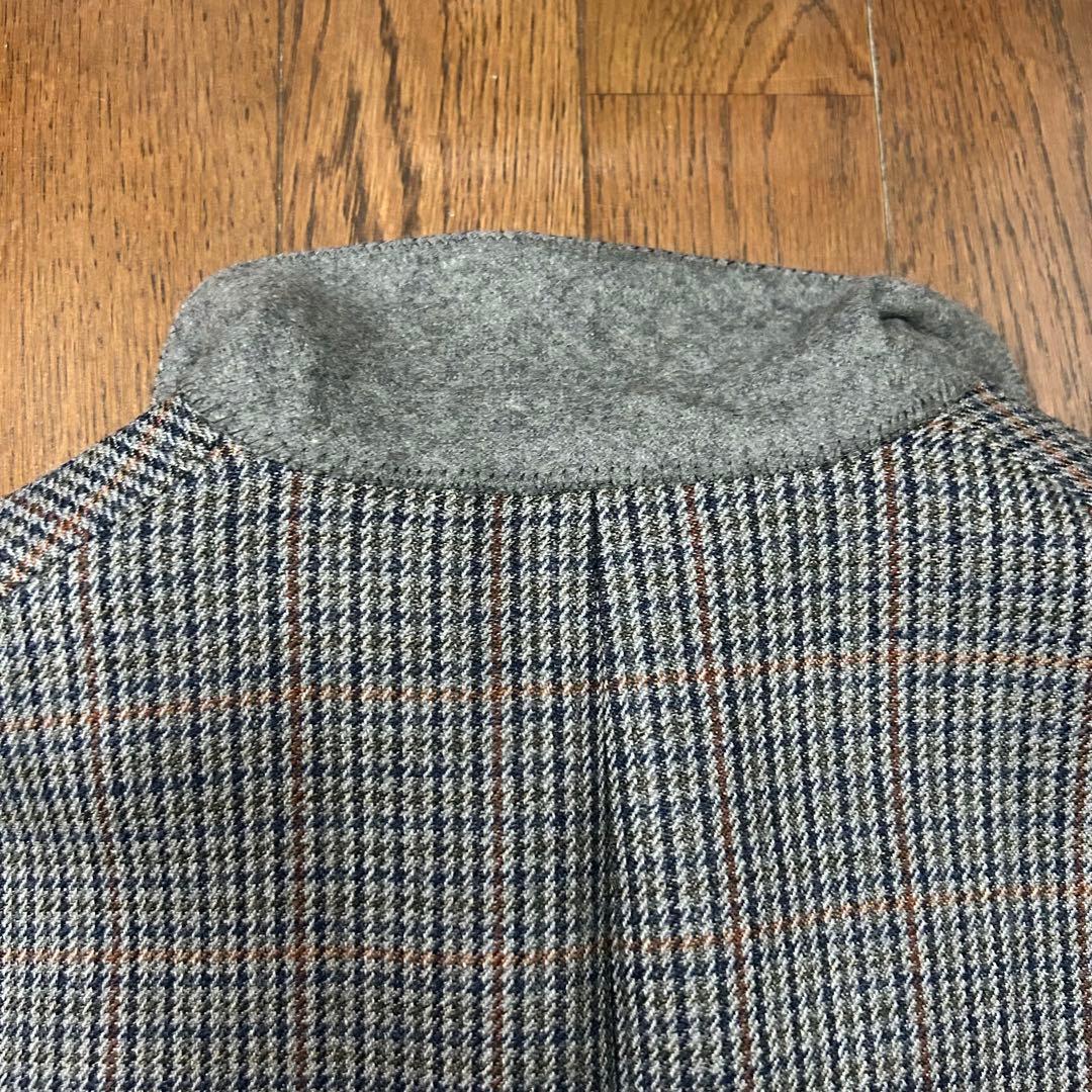 極美品 オーラリー ダブルブレストコート ガンクラブチェック サイズ0