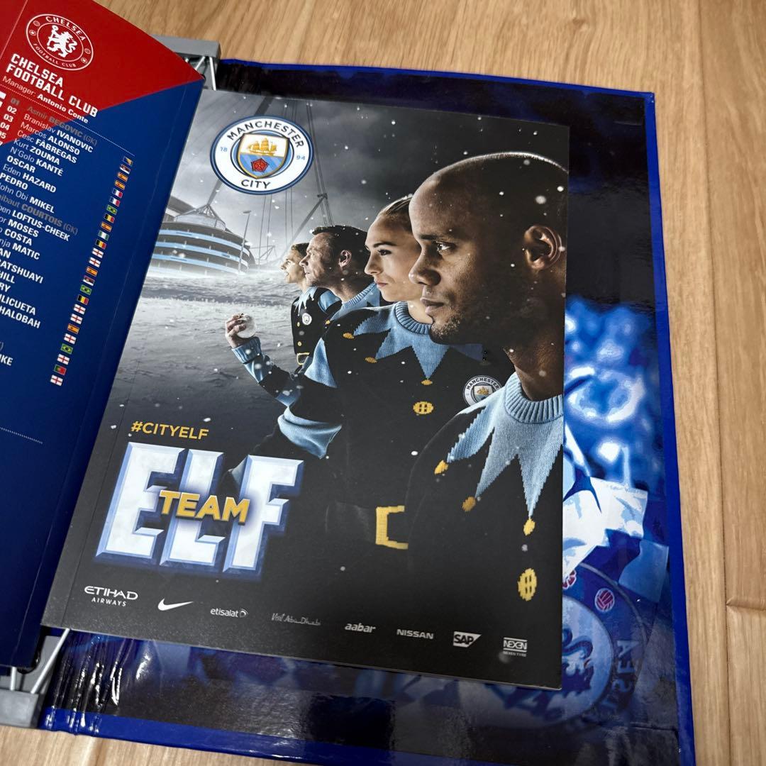 チェルシー、マンチェスターユナイテッドなどマッチデープログラムセット