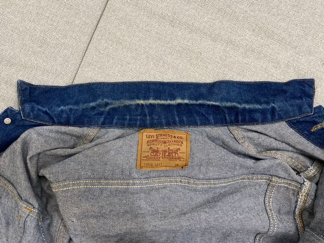 Levi's 70506-0217 made in usa 90’s