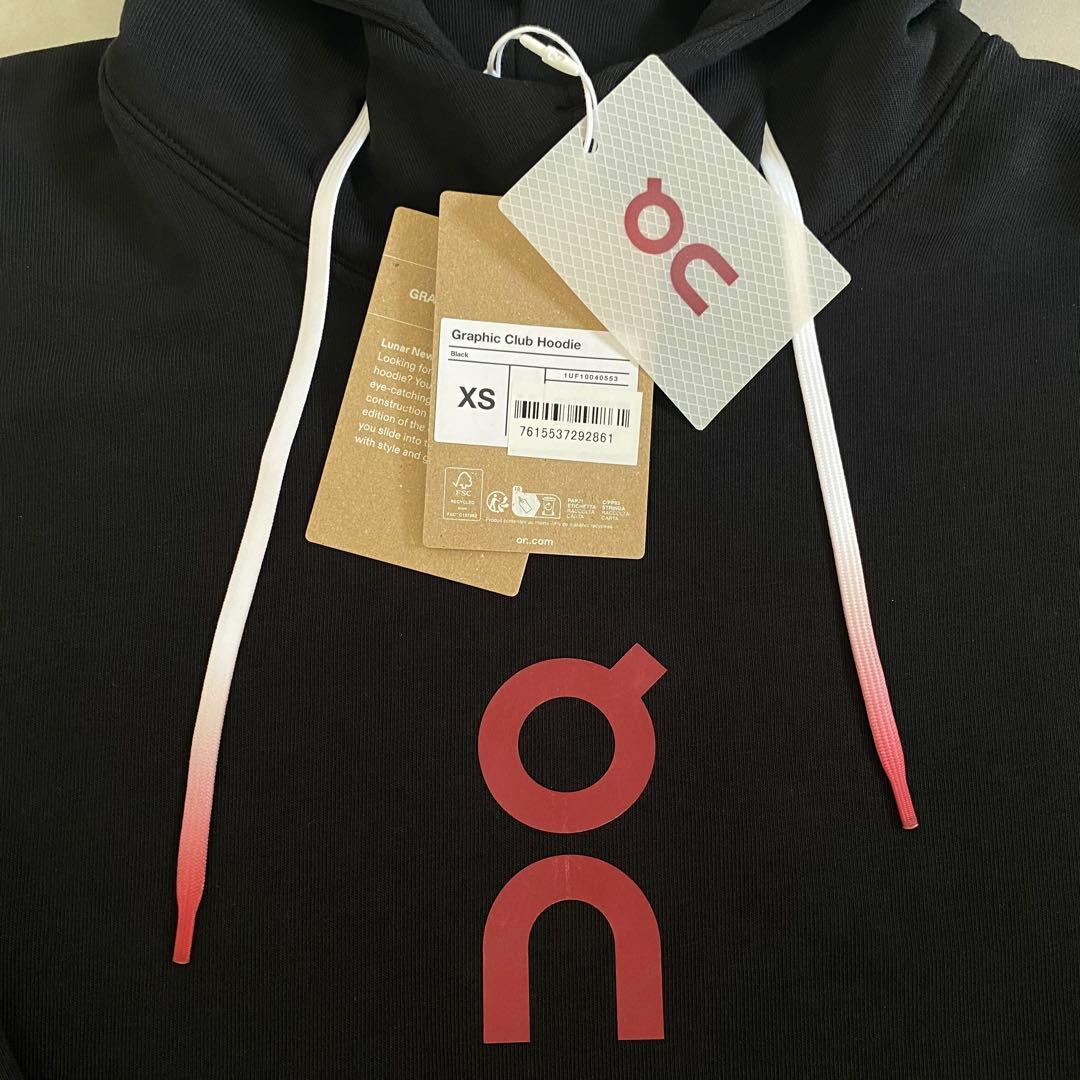 オン　ON 限定パーカー　XS 新品未使用　紙タグ付き