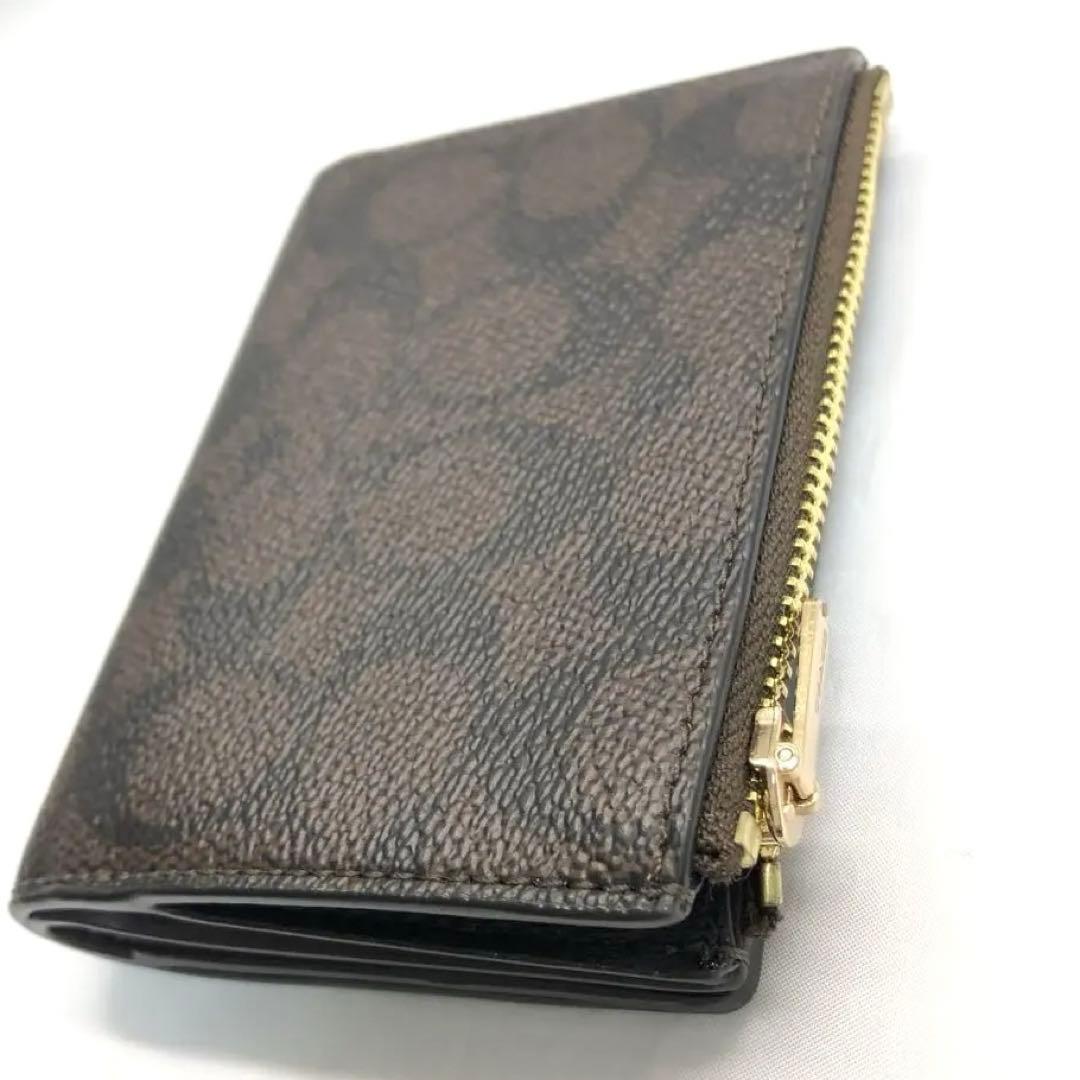 【ラヴ ✨】　COACH コーチ　二つ折り　財布　シグネチャー