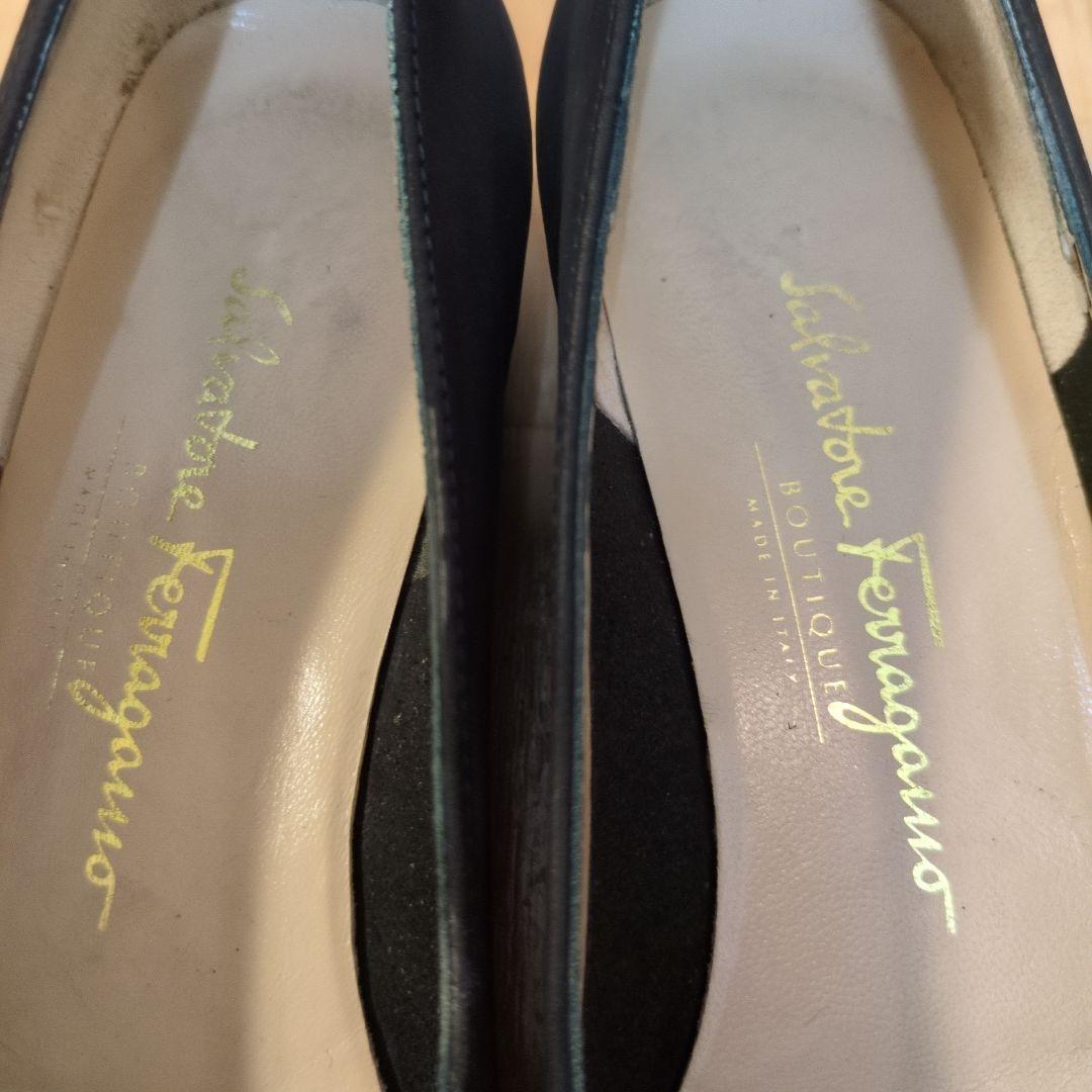 フェラガモバレエシューズ8C.25センチ