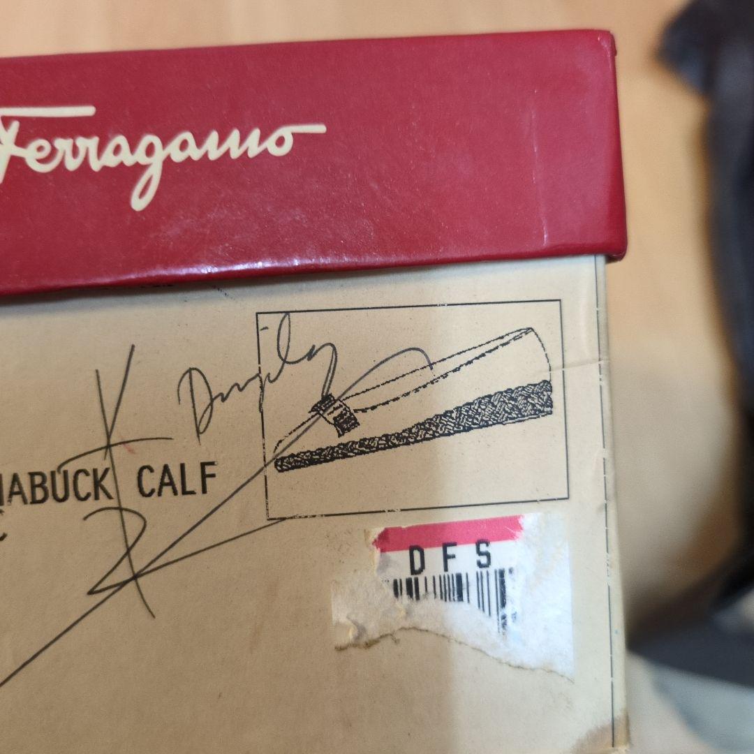 フェラガモバレエシューズ8C.25センチ