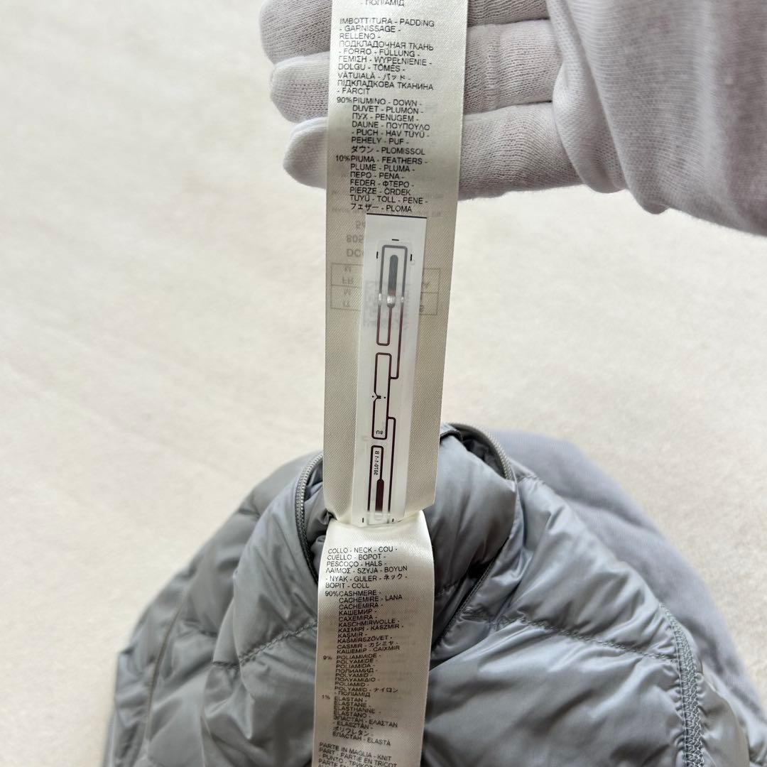 FALCONERI リバーシブル ダウン90%／カシミヤ90% ベスト　上質