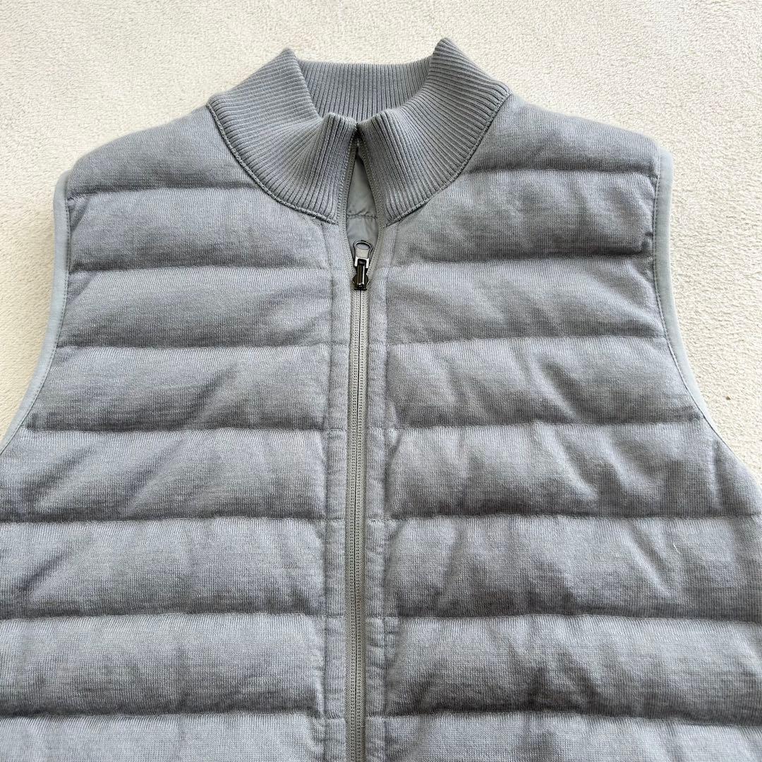 FALCONERI リバーシブル ダウン90%／カシミヤ90% ベスト　上質