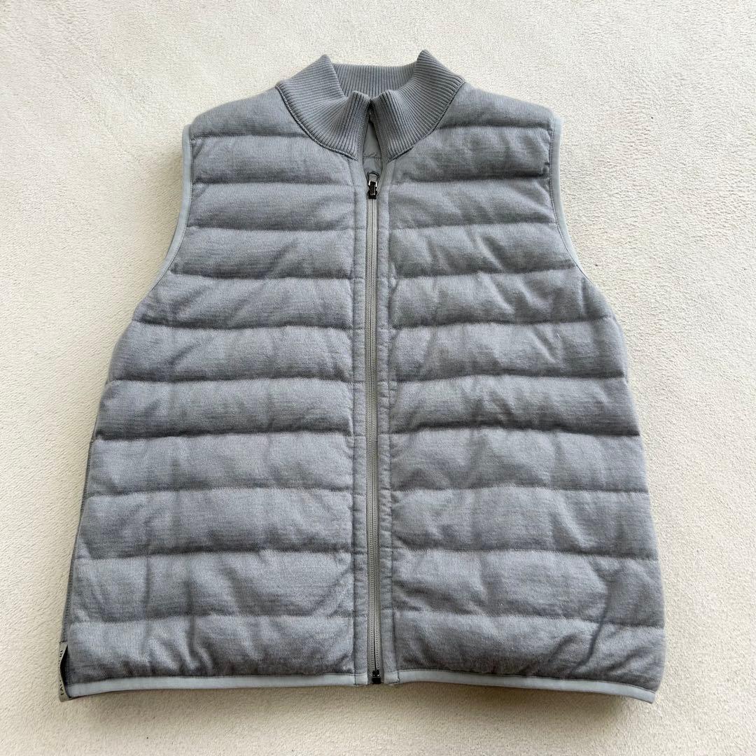 FALCONERI リバーシブル ダウン90%／カシミヤ90% ベスト　上質