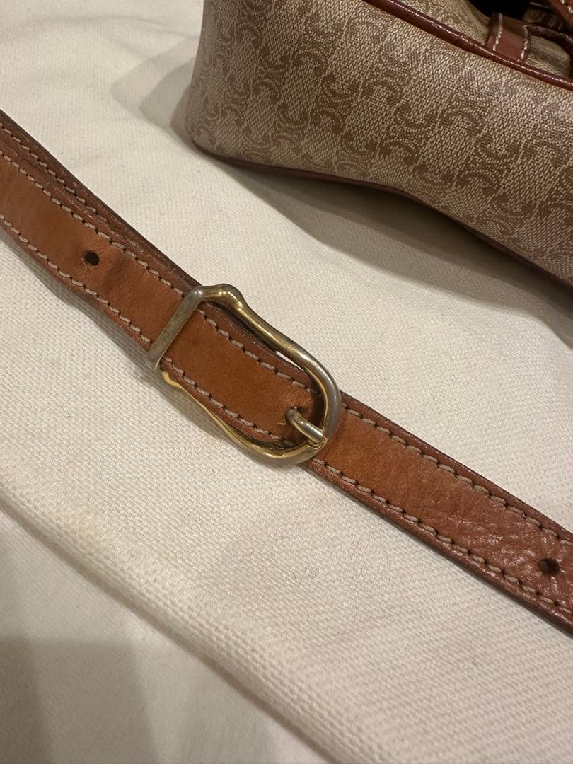 CELINE ベージュ ショルダーバッグ