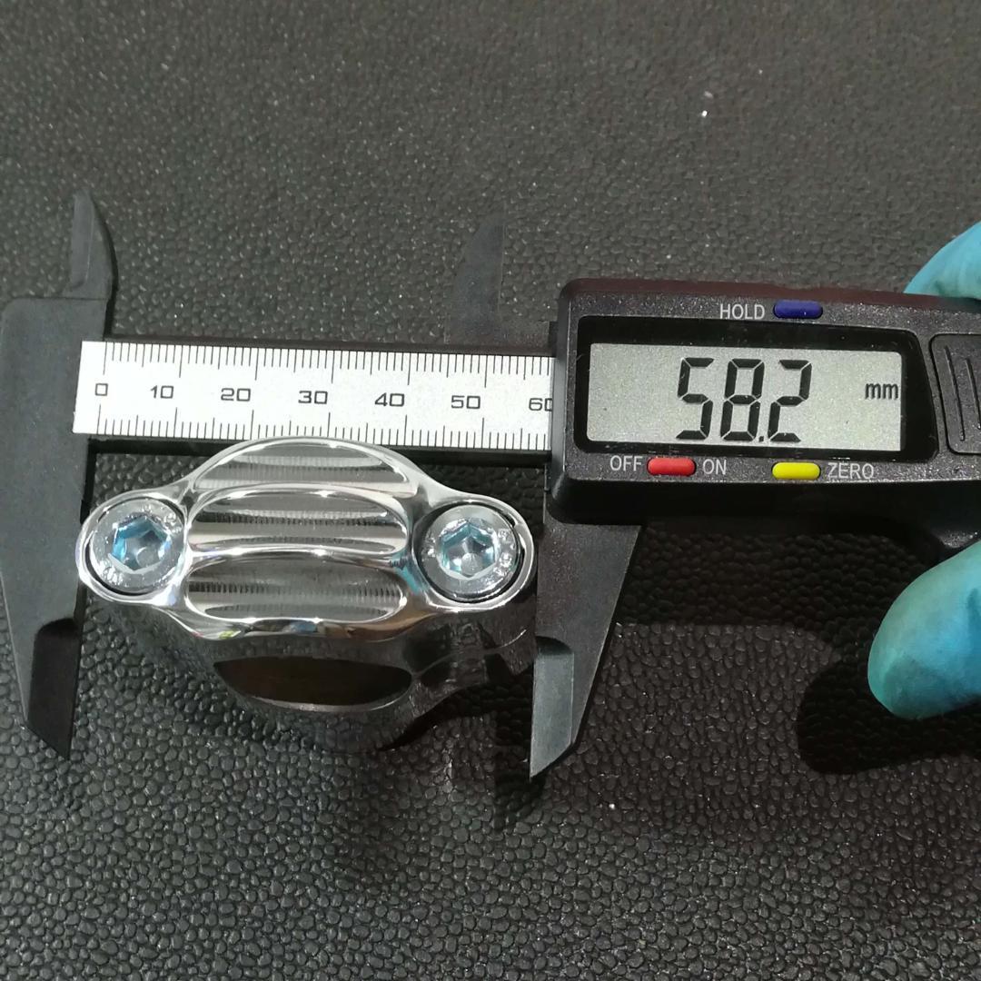 国内在庫検品済み 送料無料 アルミ削出し　ハンドル　ポスト　ライザー　１インチ