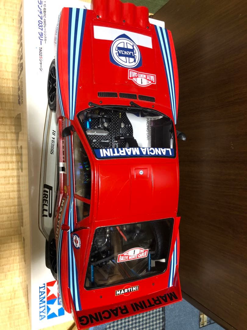 TAMIYA Lancia Martini ラリーカー