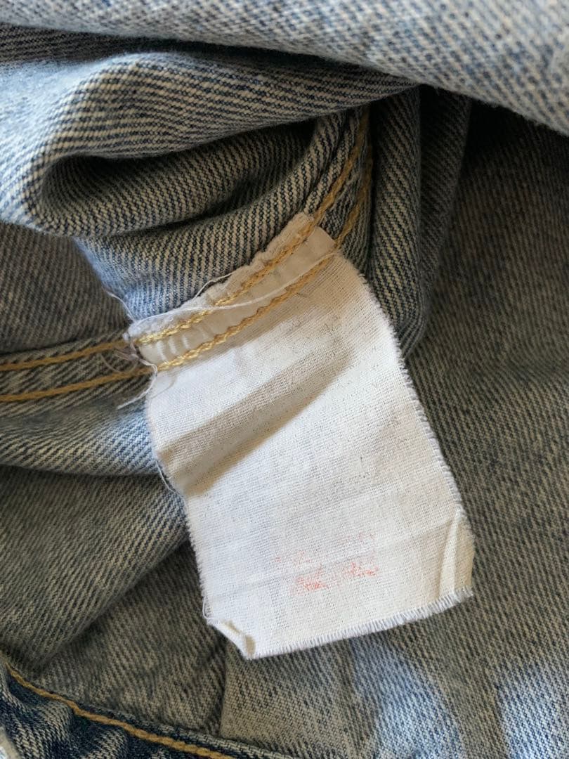 80s levi's 70501 vtg デニムジャケット 1st ユーロ