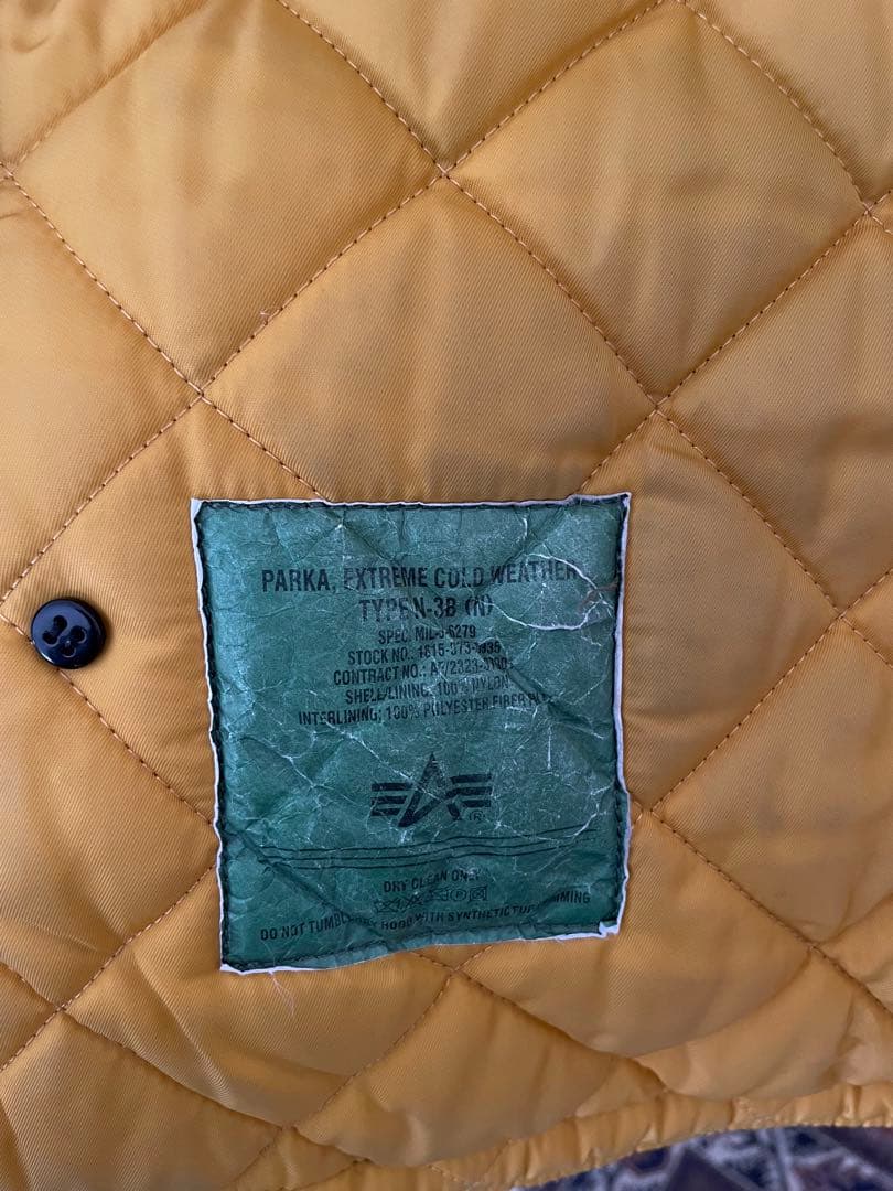 STUSSY(ステューシー)✖️ALPHA INDUSTRIES N-3B