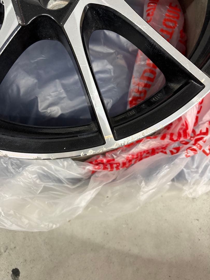 17インチ アクアg's純正ホイール