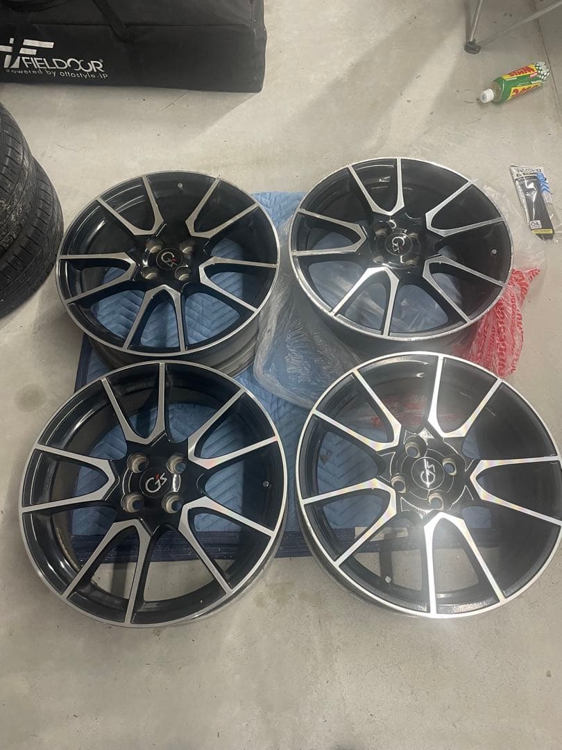 17インチ アクアg's純正ホイール